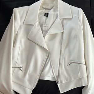 Blazer jacket with zipper